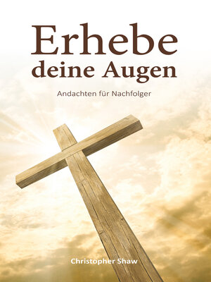 cover image of Erhebe deine Augen